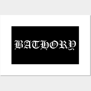 Bathory Logo | Black Metal Posters and Art